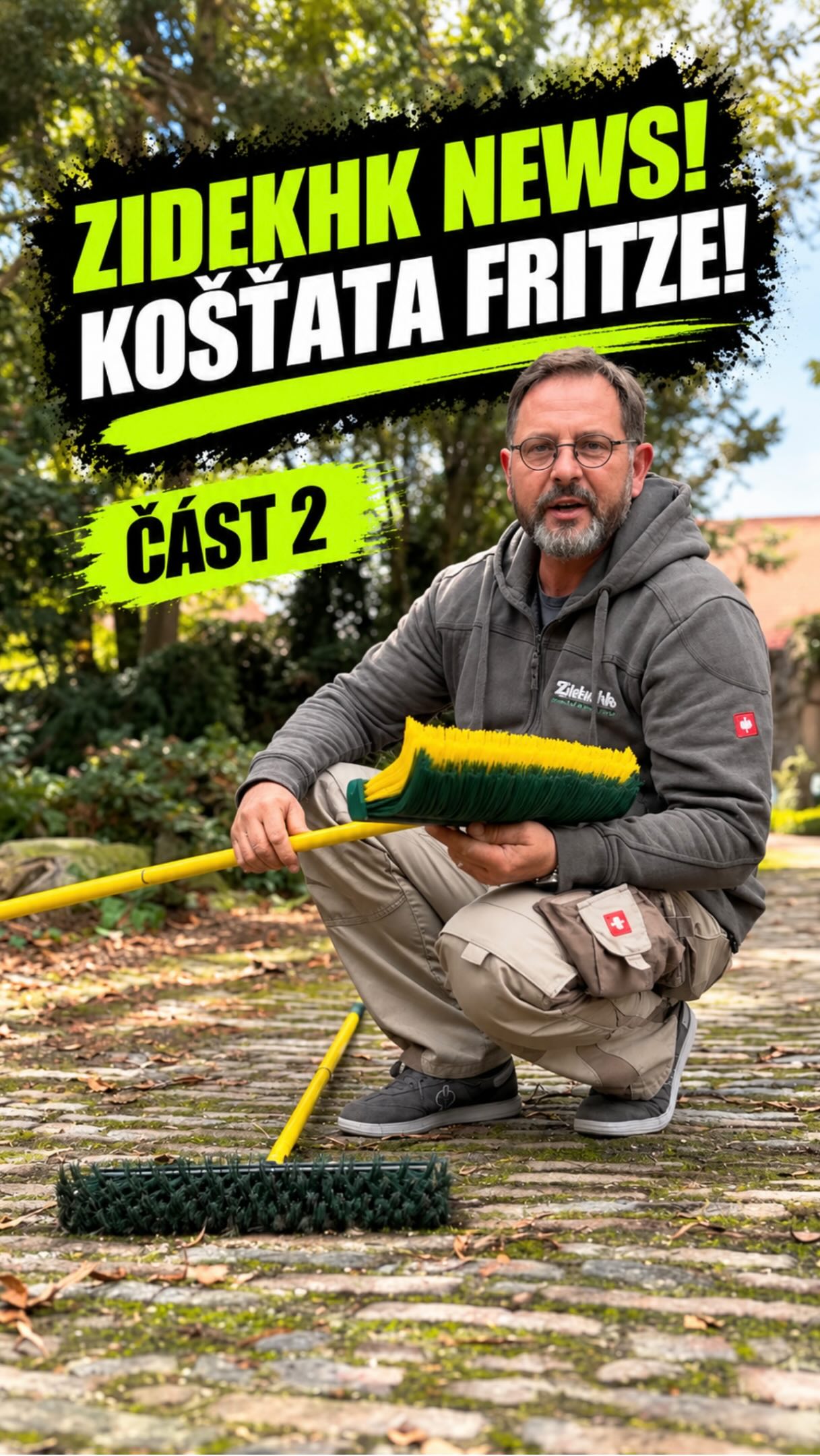 🧹 ZÍDEKHK NEWS | KOŠTĚ, KTERÉ DOBŘE METE | ČÁST 2
Pokračujeme druhým dílem naší nové série, ve které vám představujeme novinky z našeho e-shopu. 🌱

Tentokrát přecházíme od slov k činům. 🧹
V prvním díle jsme vám představili německou značku Fritze® a její inovativní košťata. Teď je čas ukázat, co opravdu dokážou.
🍂 Čekají vás praktické ukázky zametání, při kterých uvidíte speciálně zahnuté štětiny přímo v akci.
Jak si košťata Fritze® poradí s různými nečistotami? Přesvědčte se sami. 👀
Objevte košťata Fritze® na www.zidekhk.com

🇬🇧 ZÍDEKHK NEWS | A BROOM THAT REALLY SWEEPS | PART 2
We’re back with the second episode of our new series, introducing the latest additions to our online store. 🌱
This time, we’re putting words into action. 🧹
In Part 1, we introduced you to Fritze®, a German brand known for its innovative brooms. Now it’s time to see what they can really do.
🍂 Watch practical demonstrations and see the specially curved bristles in action.
How well do Fritze® brooms handle different types of debris? See for yourself. 👀
Discover Fritze® brooms at www.zidekhk.com
#ZidekHK #ZidekHKNews #Fritze #GardenTools #Brooms GardenCare Gardening MadeInGermany