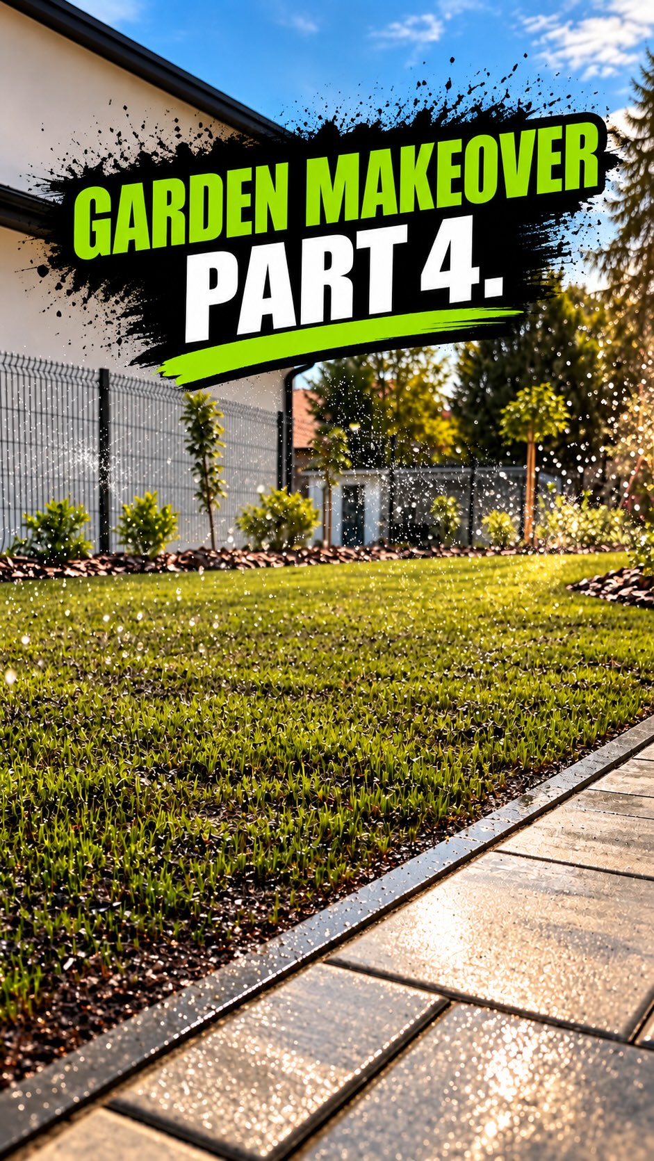 🌱 GARDEN MAKEOVER – PART 4 ​​| Final Planting & Lawn Growth The garden is gradually taking its final shape. 🌿 In this part, we complete the planting and follow the gradual growth of the newly established lawn, seeded with the Origin R9 grass seed mix. After thorough soil preparation and all the previous stages, we're finally reaching the point where the results of all the work become visible. The lawn is filling in, the planting brings the individual areas together, and the whole garden is coming to life. 🌱
