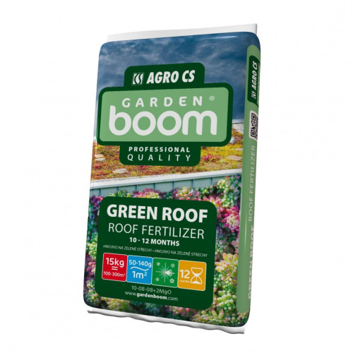 Garden Boom Green Roof dlouhodobě působící hnojivo pro zelené střechy 10-08-08+2MgO 15 kg