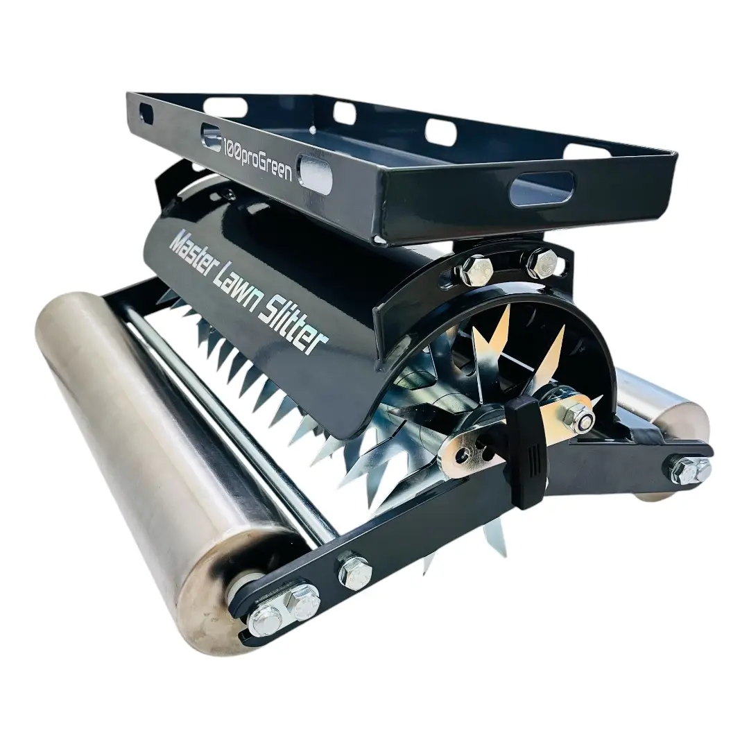 100proGreen Master Lawn Slitter 88 Anthracite with handle 850 mm Zidekhk