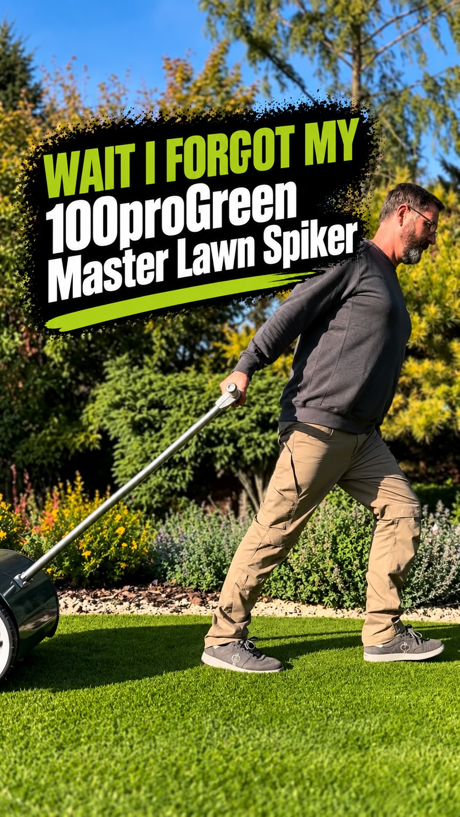 #trendingreel 

🛒 www.zidekhk.com

🌱Bez našeho 100proGreen Master Lawn Spiker se opravdu nikam nehneme! 

=) www.zidekhk.com
•••