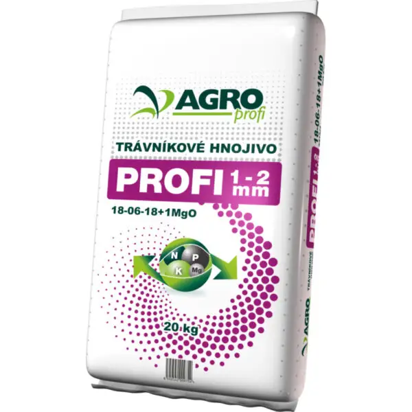 PROFI Trávníkové hnojivo special 18-06-18+1MgO, 1 - 2 mm 20 kg