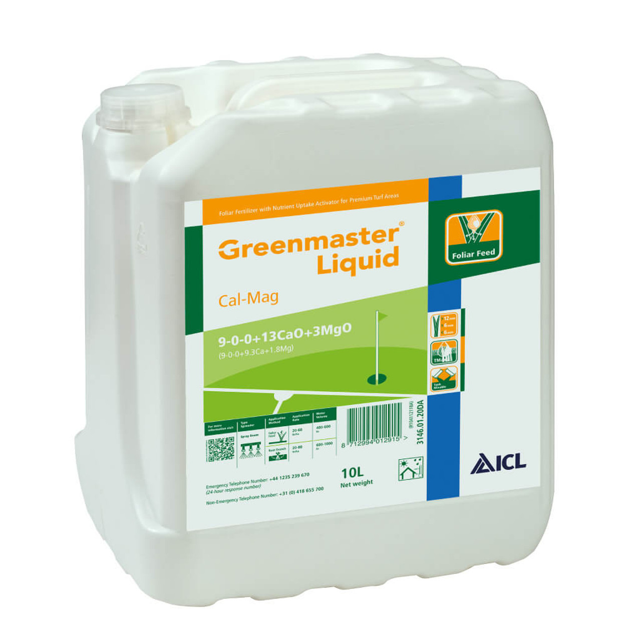 Greenmaster Liquid 9-0-0+13CaO+3MgO 10l Cal-Mag