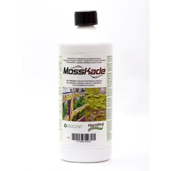 MossKade 1 l - přípravek proti mechům, lišejníkům