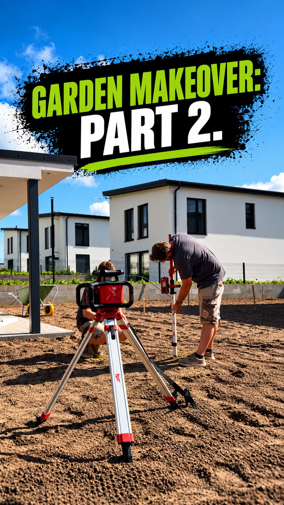 🌱Garden makeover part 2. Thorough soil preparation, along with the correct layering and mixing of individual materials, is essential to our projects – whether we are planting or establishing new lawns. 🌱 Precise ground levelling is equally important to us, ensuring a perfectly even surface wherever required. For this purpose, we use our own methods proven across numerous projects, together with our own machinery and specialised tools. 🚜 🇬🇧 Thorough soil preparation, along with the correct layering and mixing of individual materials, is essential to our projects – whether we are planting or establishing new lawns. 🌱 Precise ground levelling is equally important to us, ensuring a perfectly even surface wherever required. For this purpose, we use our own methods proven across numerous projects, together with our own machinery and specialised tools. 🚜