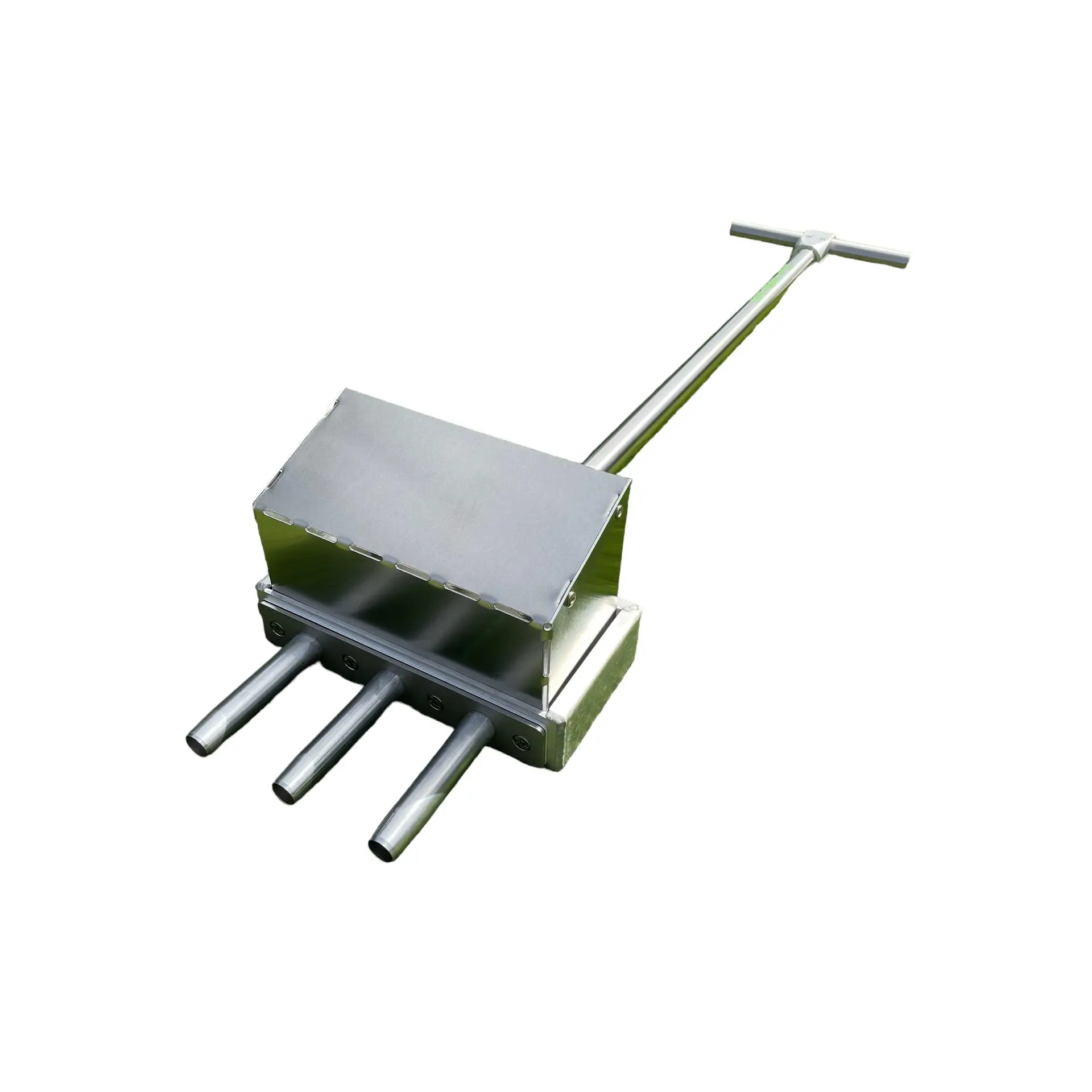 100proGreen Multifork Pro – Hand Aerator Ruční aerifikační vidle s odkládacím kontejnerem a násadou 950 mm
