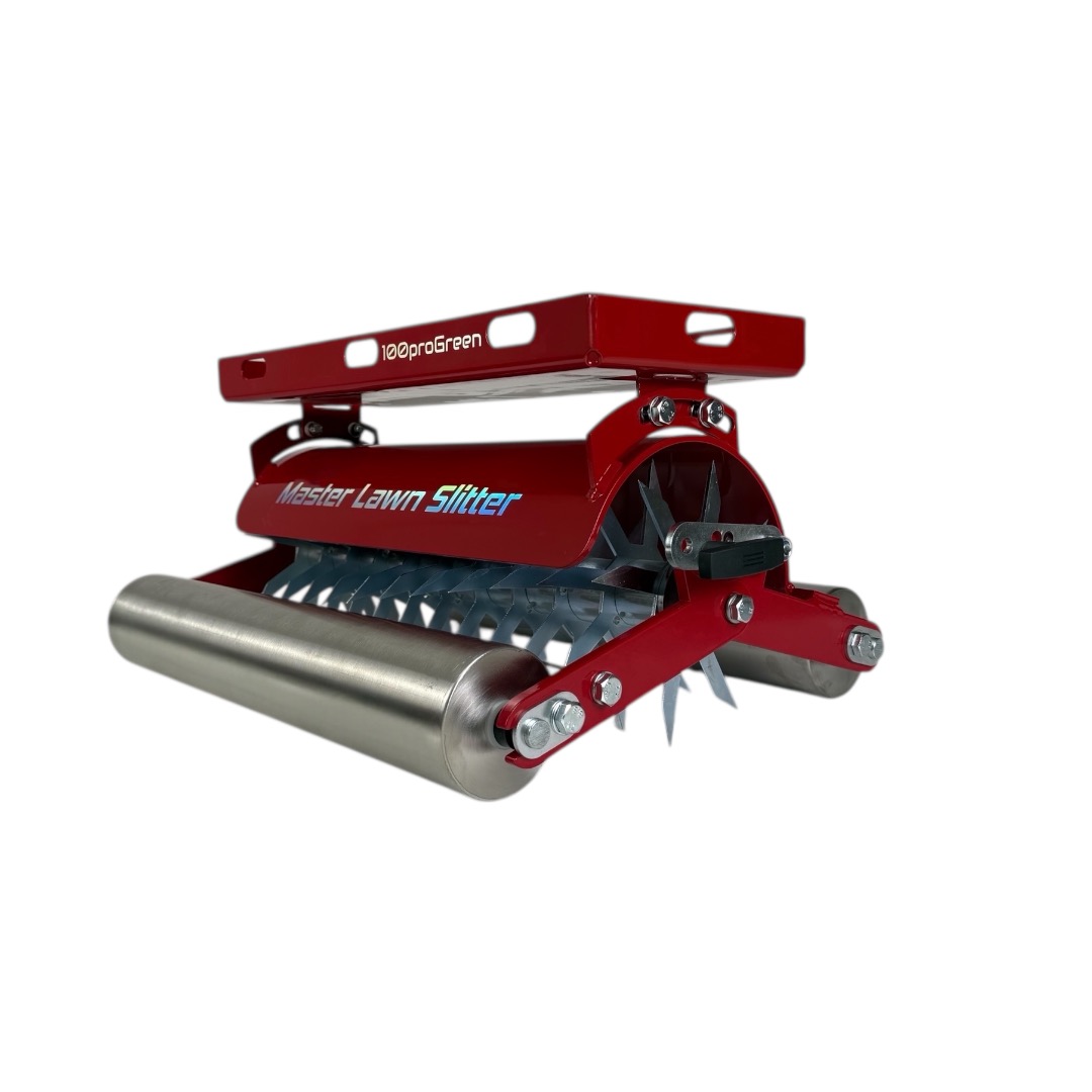 100proGreen Master Lawn Slitter 88 Red s násadou 950 mm