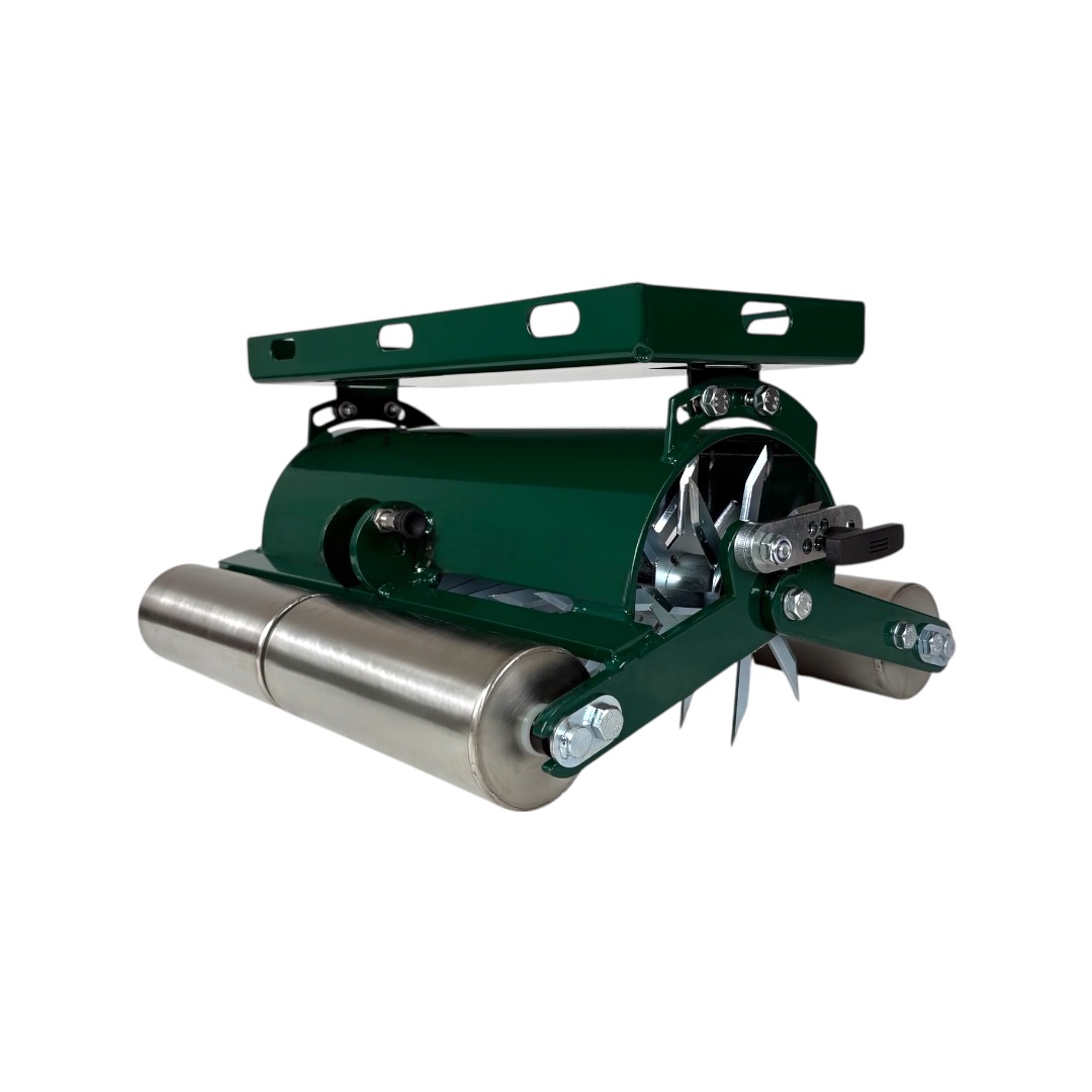 100proGreen Master Lawn Slitter 88 Green with 850 mm handle - Image 5