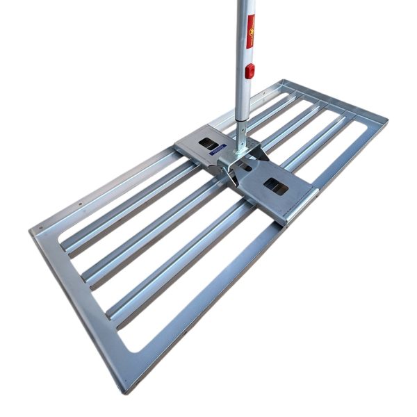 Rasenretter Premium Level Rake PRO - Prémiová zapravovací a nivelační brána XL - 100 cm, bez násady - Image 9