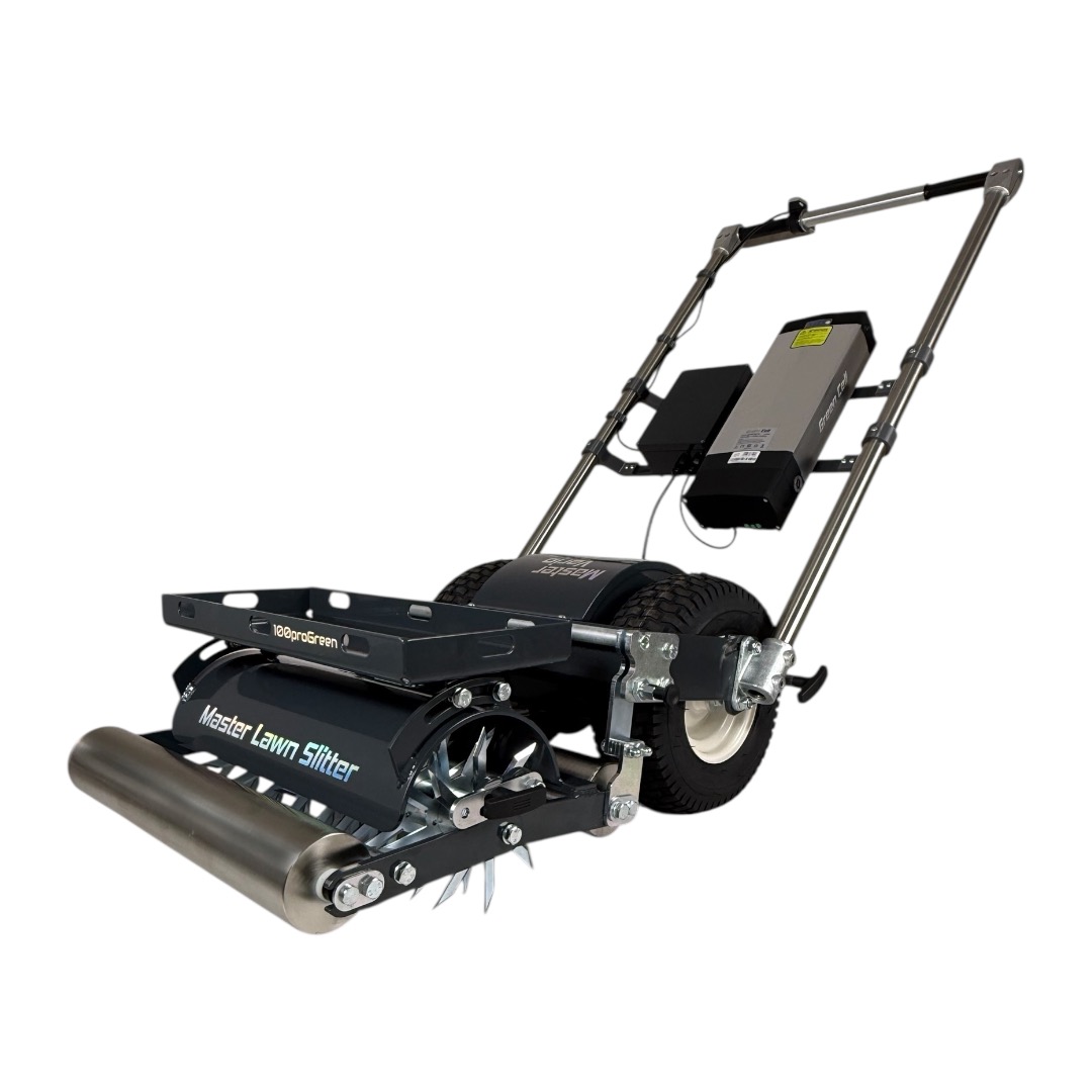 SET: Master Vario Drive Pro + Master Lawn Slitter Antracit