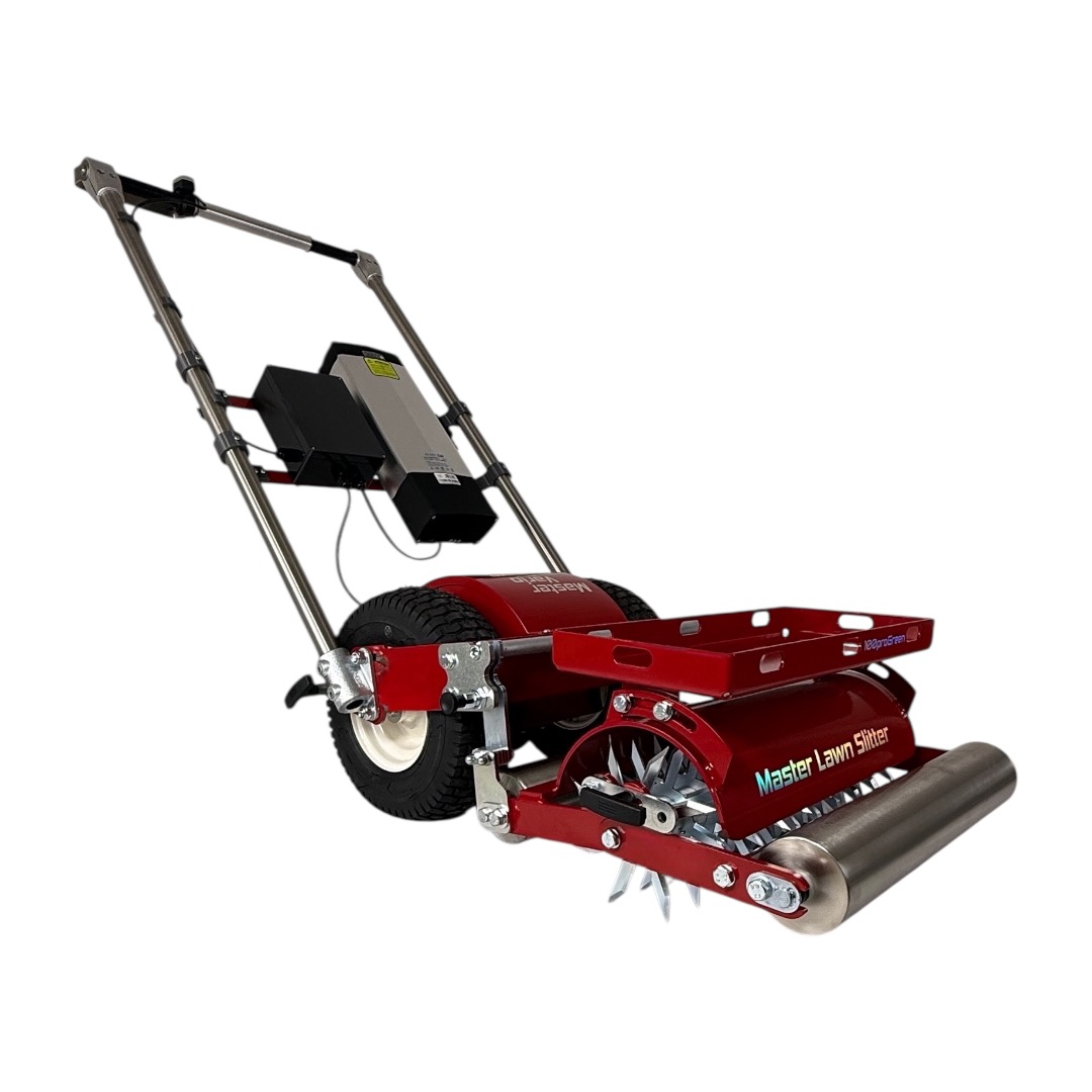 SET: Master Vario Drive Pro + Master Lawn Slitter Red