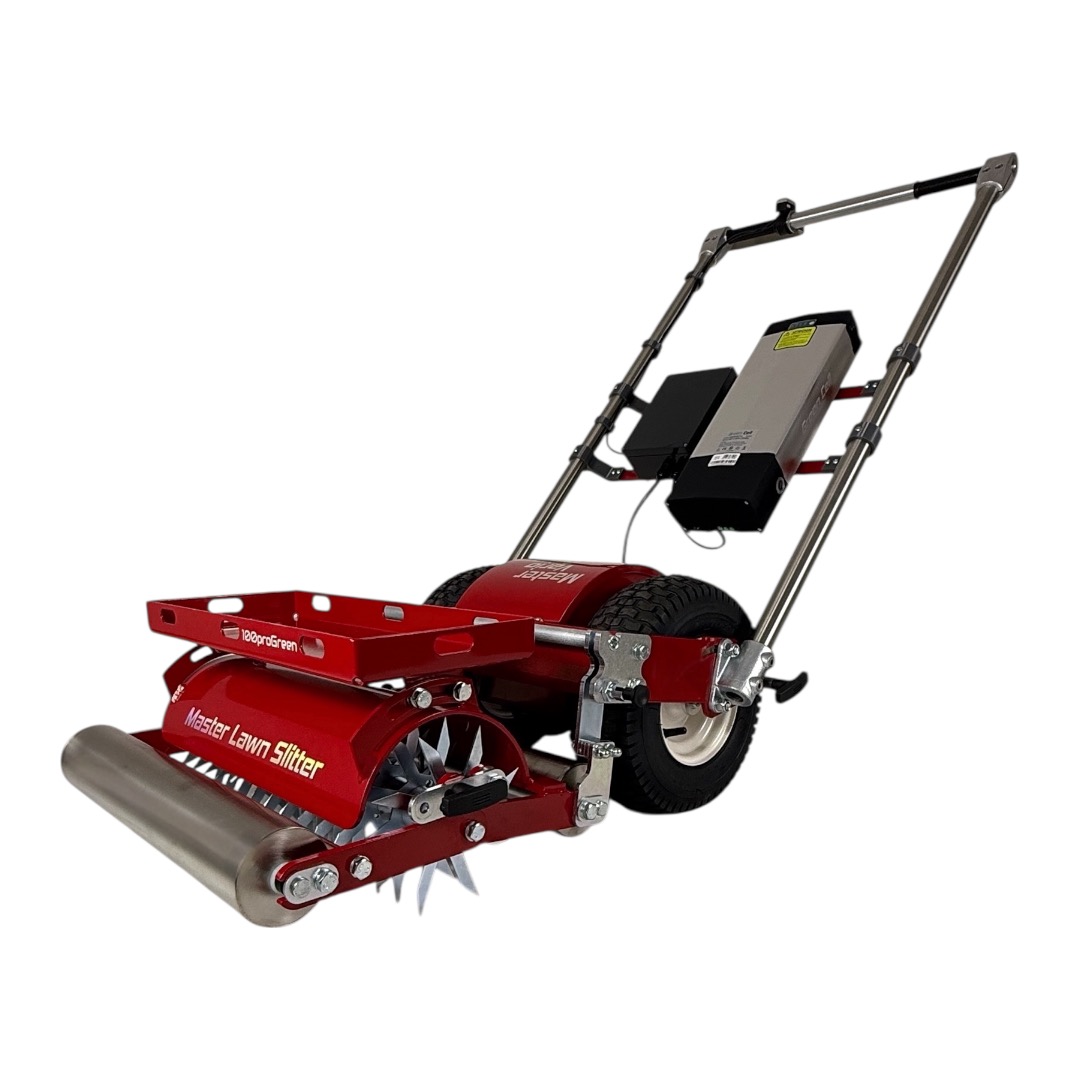 SET: Master Vario Drive Pro + Master Lawn Slitter Red