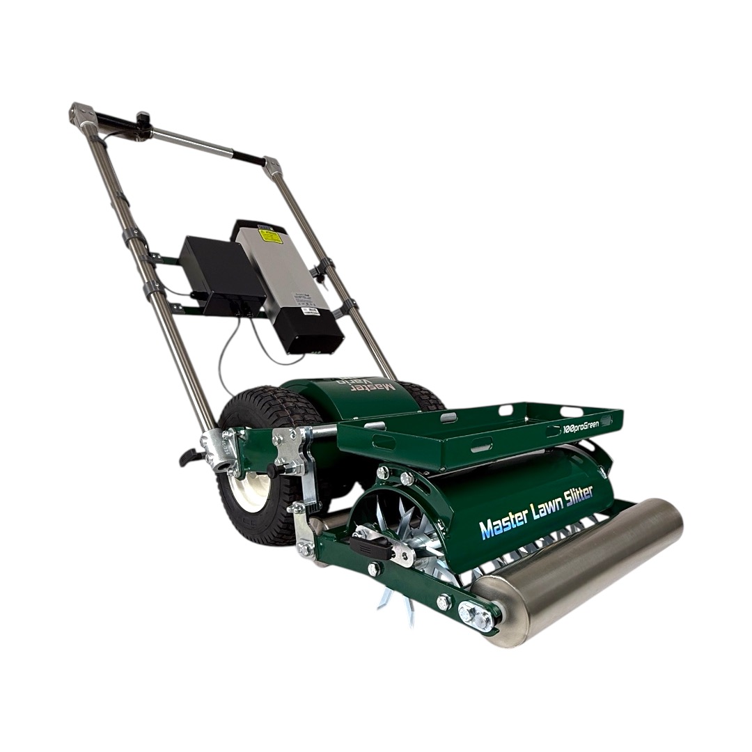 SET: Master Vario Drive Pro + Master Lawn Slitter Green