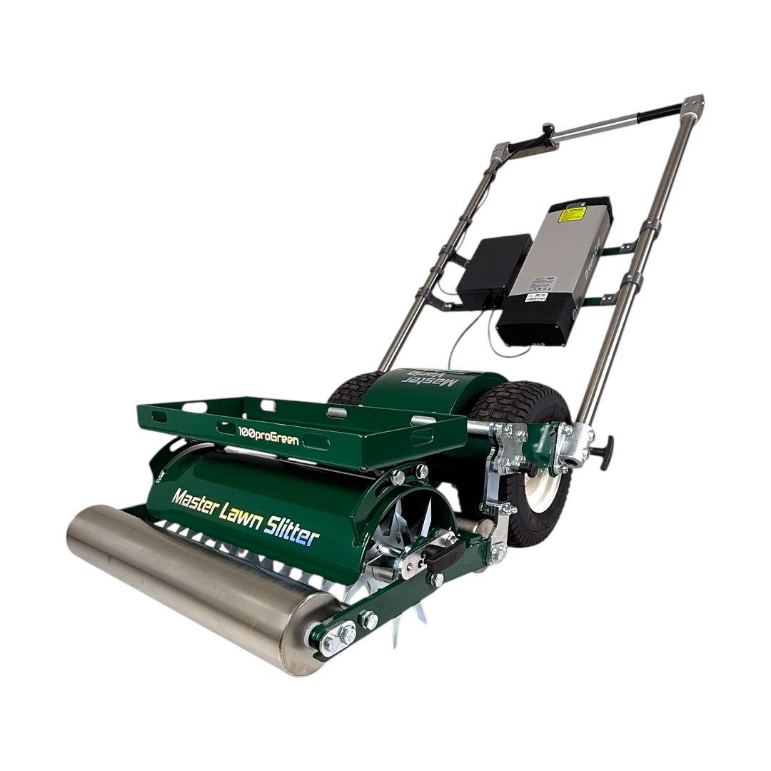 SET: Master Vario Drive Pro + Master Lawn Slitter Green