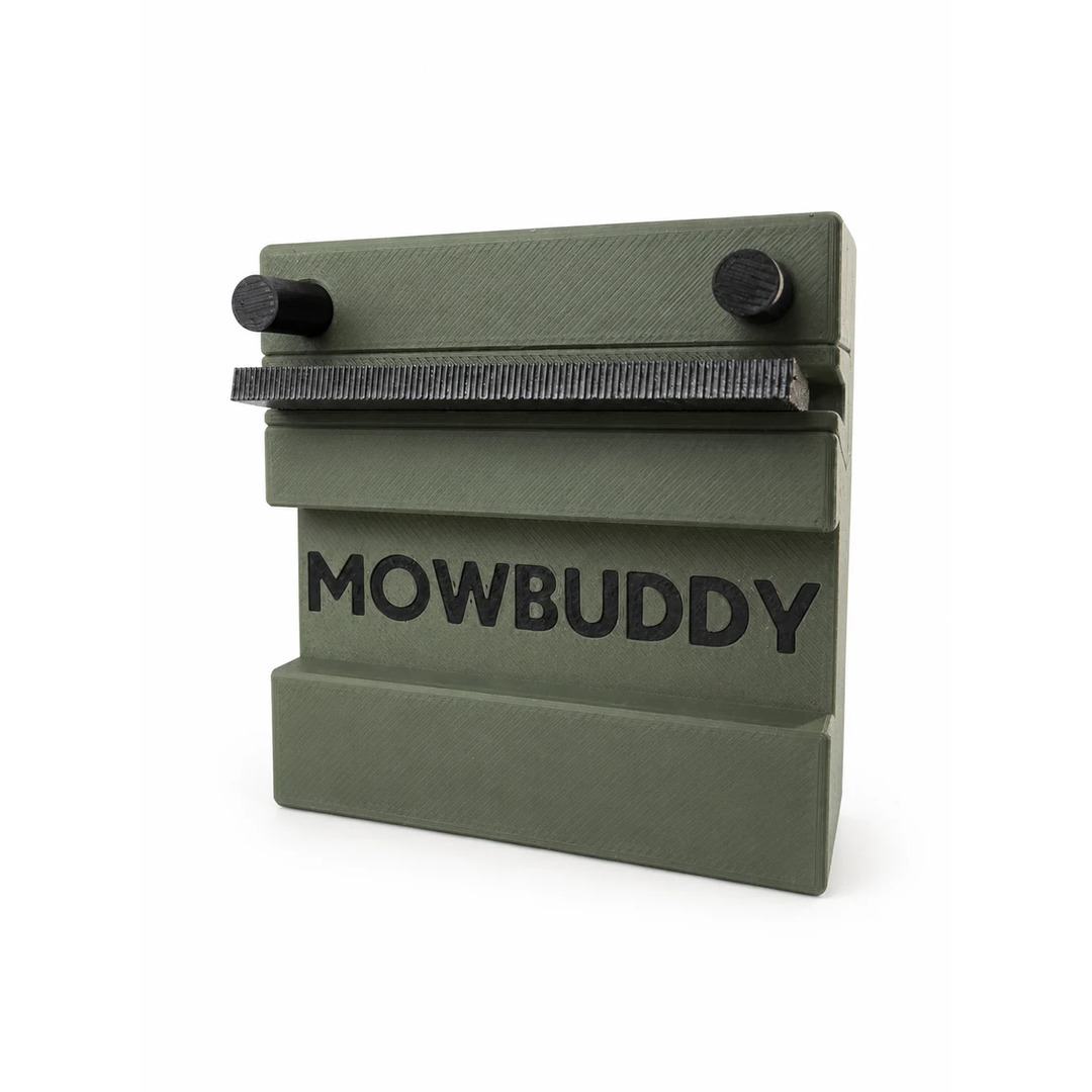 MOWBUDDY "Forester Edition" 0° - váš spolehlivý partner pro dokonale ostrý spodní nůž vřetenové sekačky