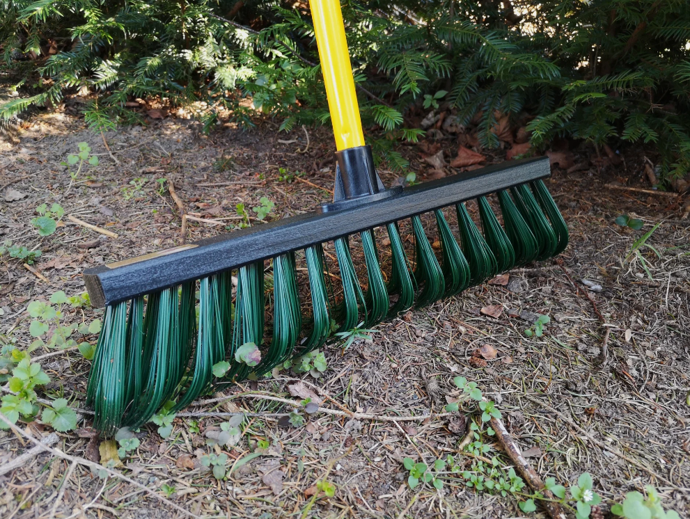 Fritze LAUB LUKS® hrábě/koště na listí se zahnutými štětinami (45 cm) - Obrázek 5